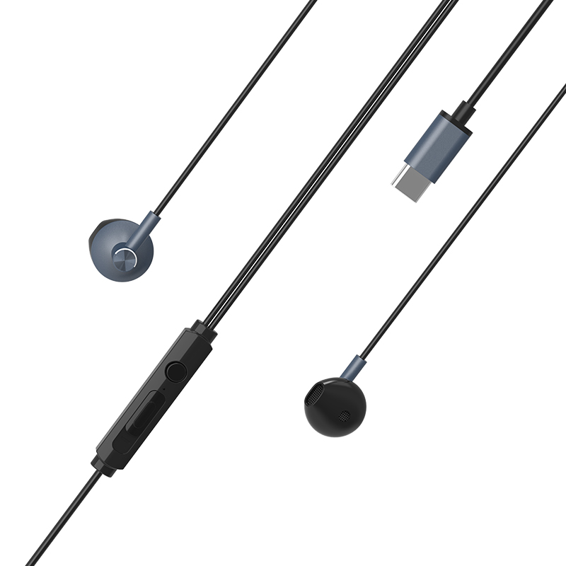 HP83 Type-c 平耳式金屬耳機(jī)_線控耳機(jī)_深圳市喬威電源有限公司